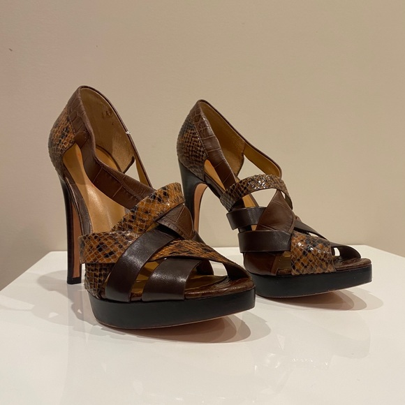 Strappy Michael Kors heels - Picture 6 of 9